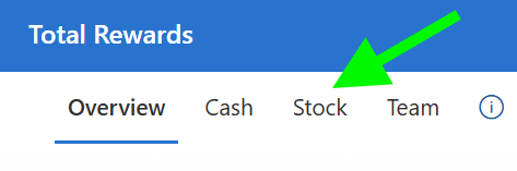 Barre de navigation Total Rewards